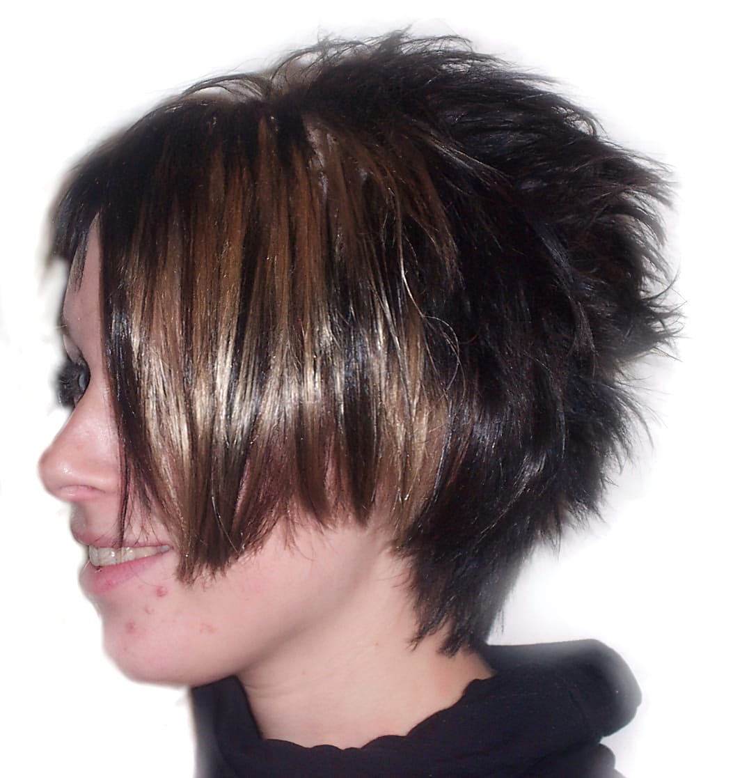 After Picture - Funky, Short and Choppy with Highlights